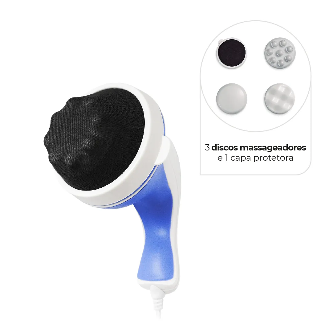 Massageador Corporal Orbital 3 em 1 Dellamed - Imagem 4