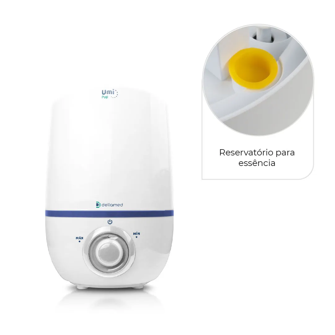 Umidificador de Ar Ultrassônico 2,3 Litros Umi Pop Dellamed - Imagem 3