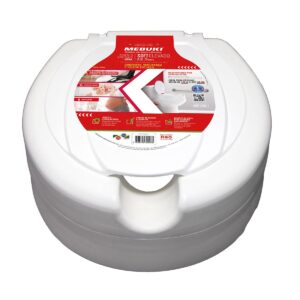 Assento Sanitário Elevado Mebuki 13,5 cm com Tampa