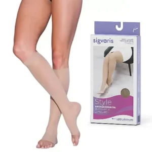 Meia Style 3/4 Sigvaris – 20-30 mmHg